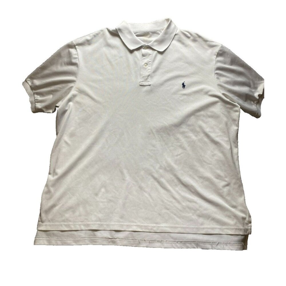 Men's White Polo Shirt